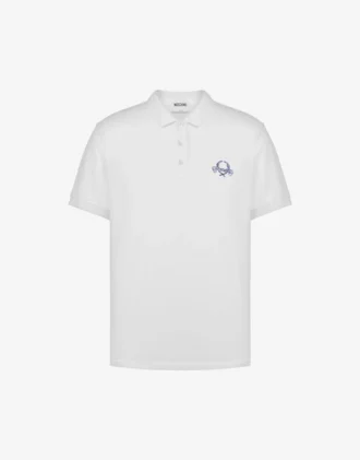 Polo de piqué de algodón Laurel Crown Polo de piqué de algodón Laurel Crown