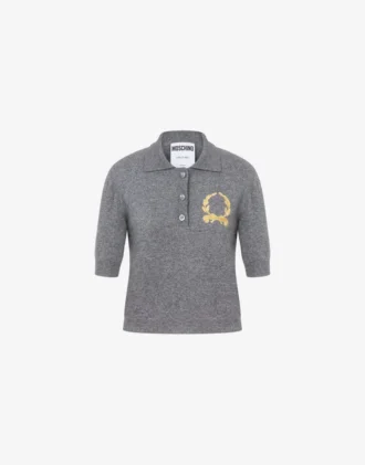 Polo de punto Logotipo Laurel Crown Polo de punto Logotipo Laurel Crown