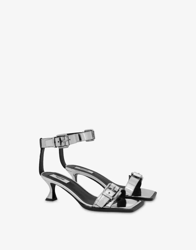 Sandalias con efecto espejo Sandalias con efecto espejo