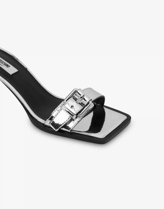 Sandalias con efecto espejo Sandalias con efecto espejo