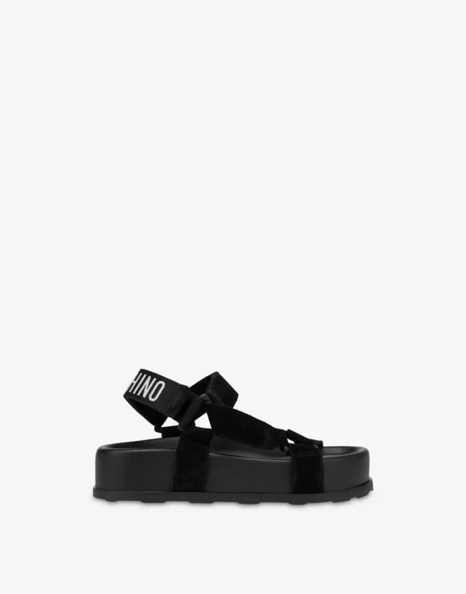 Sandalias de ante