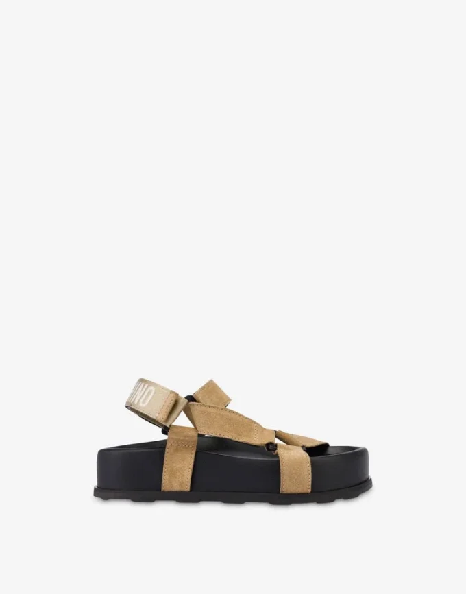 Sandalias de ante