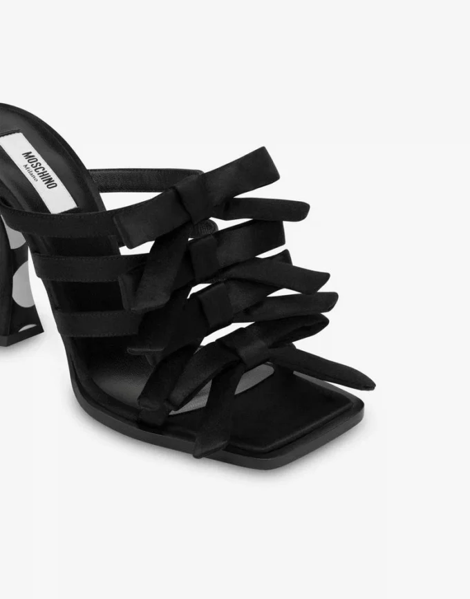 Sandalias de satén