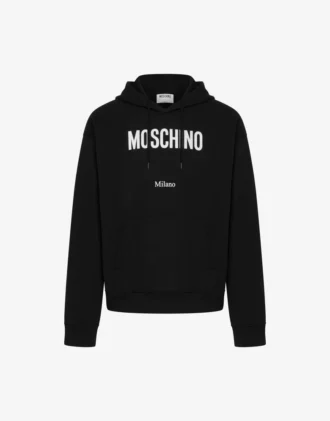 Sudadera de algodón orgánico estampada