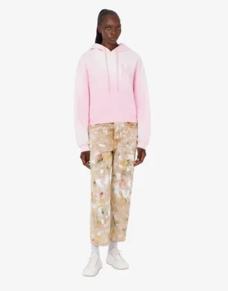 Sudadera de algodón orgánico estampada Sudadera de algodón orgánico estampada