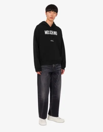 Sudadera de algodón orgánico estampada