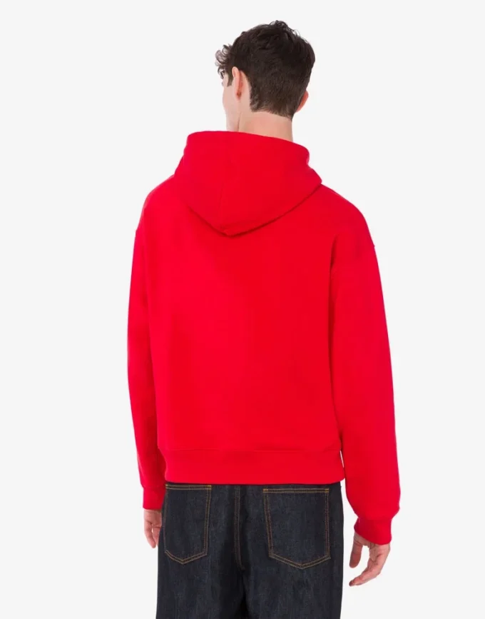 Sudadera de algodón orgánico estampada Sudadera de algodón orgánico estampada