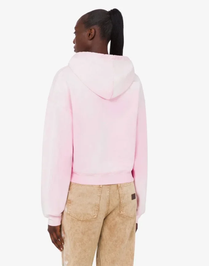 Sudadera de algodón orgánico estampada