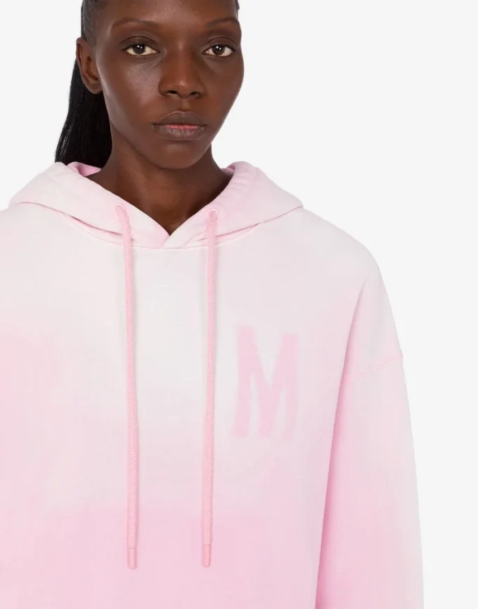 Sudadera de algodón orgánico estampada