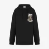 Sudadera de algodón orgánico Moschino Teddy Bear Sudadera de algodón orgánico Moschino Teddy Bear