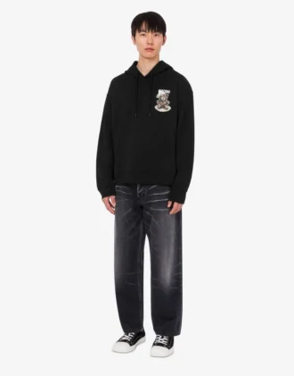 Sudadera de algodón orgánico Moschino Teddy Bear