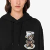 Sudadera de algodón orgánico Moschino Teddy Bear Sudadera de algodón orgánico Moschino Teddy Bear