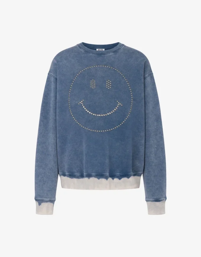 Sudadera de algodón orgánico Smiley® Sudadera de algodón orgánico Smiley®