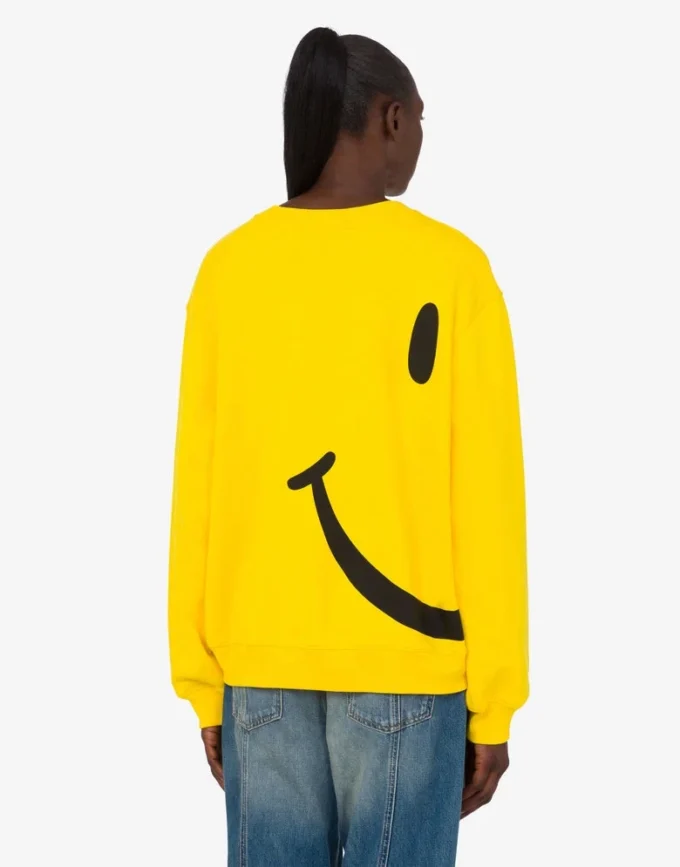 Sudadera de algodón orgánico Smiley® Sudadera de algodón orgánico Smiley®