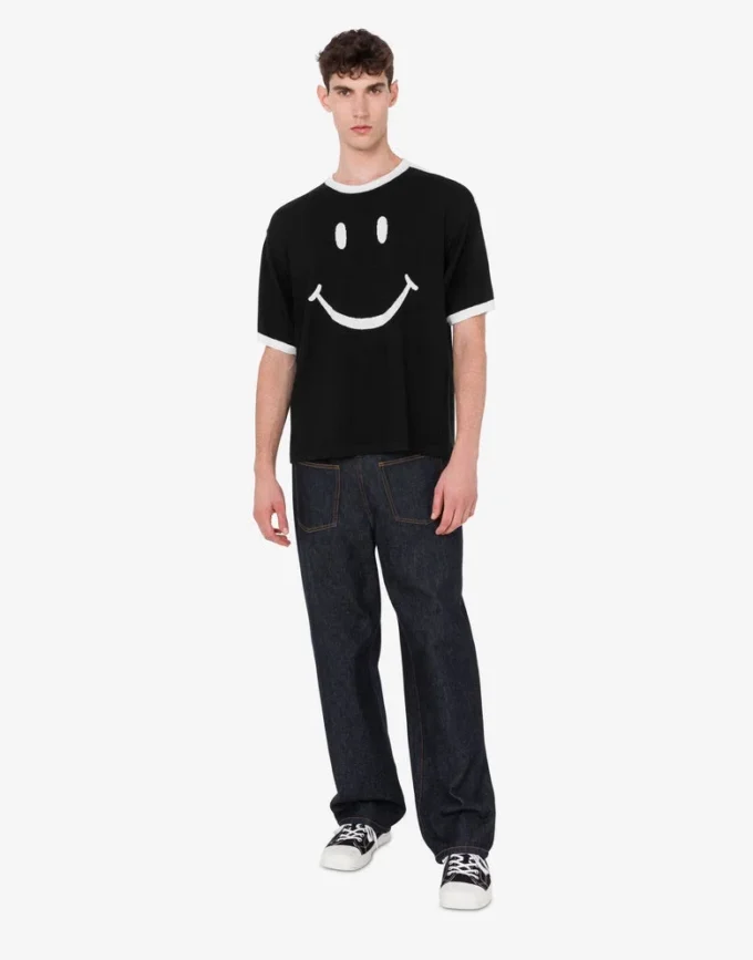 Suéter Smiley® de lana merino extrafina Suéter Smiley® de lana merino extrafina