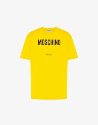T-shirt de jersey de algodón orgánico estampado