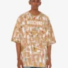 T-shirt de jersey de algodón orgánico estampado T-shirt de jersey de algodón orgánico estampado
