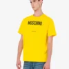 T-shirt de jersey de algodón orgánico estampado