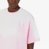 T-shirt de jersey de algodón orgánico estampado
