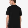 T-shirt de jersey de algodón orgánico estampado