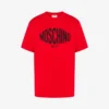T-shirt de jersey de algodón orgánico estampado
