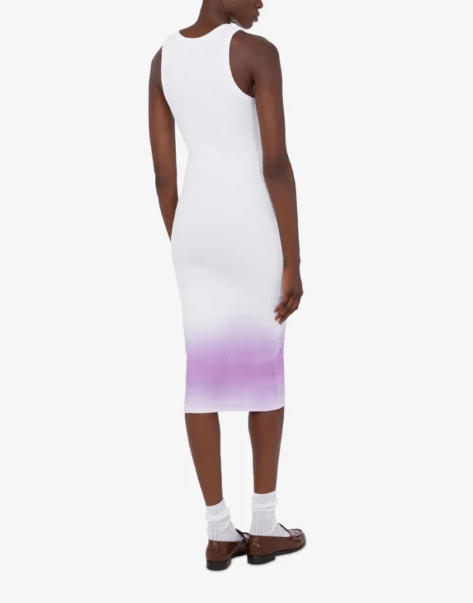 Vestido de algodón elástico. Vestido de algodón elástico.