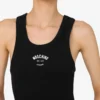 Vestido de algodón elástico.