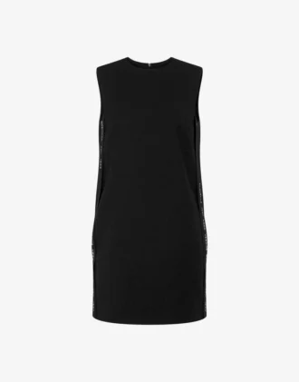 Vestido de franela de lana