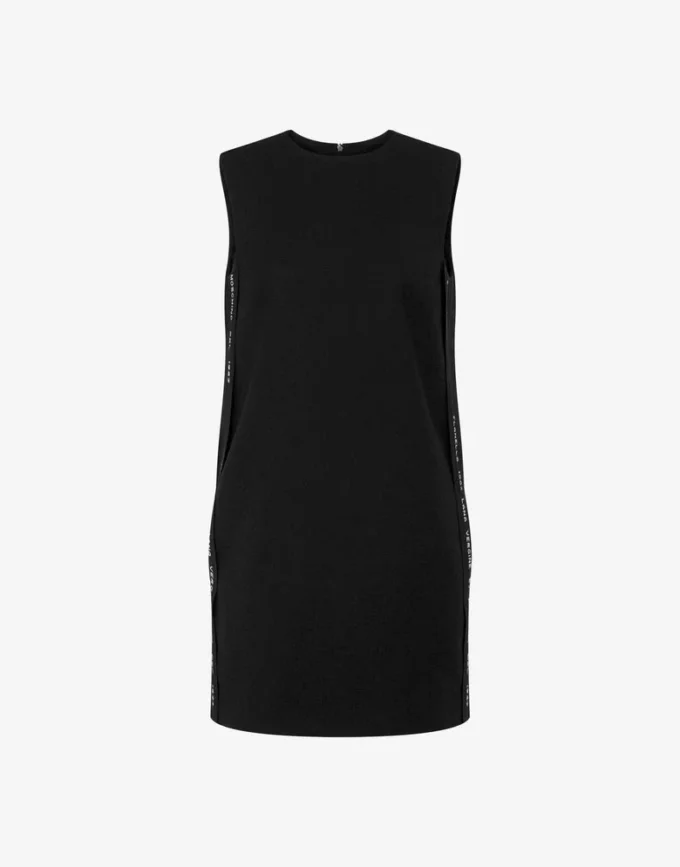 Vestido de franela de lana