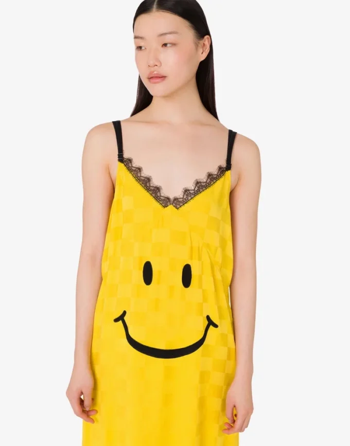 Vestido de mezcla de seda Smiley® Vestido de mezcla de seda Smiley®