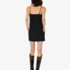 Vestido de tela de lana