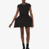 Vestido de tela de lana mezclada