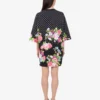 Vestido estampado de algodón grueso