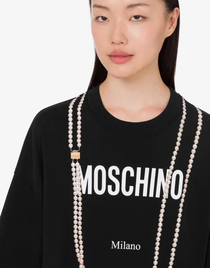 Vestido estampado de algodón grueso
