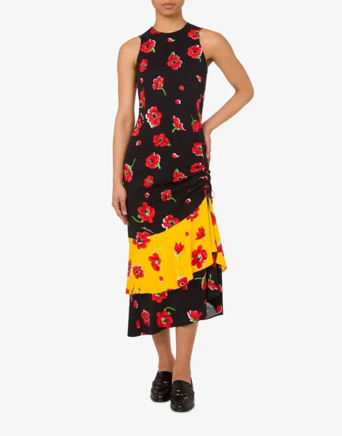 Vestido midi estampado Vestido midi estampado