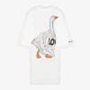 Vestido oversize de algodón grueso Goose