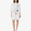 Vestido oversize de algodón grueso Goose