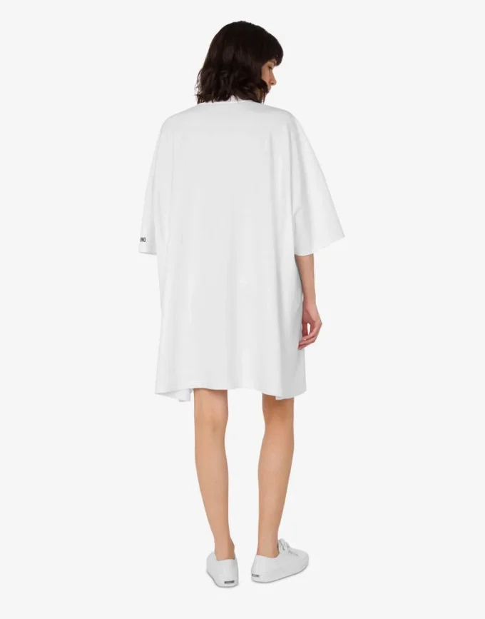 Vestido oversize de algodón grueso Goose