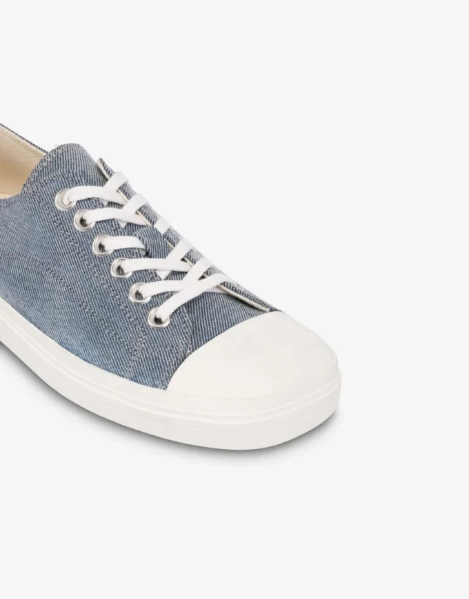 Zapatillas de denim flocado Zapatillas de denim flocado
