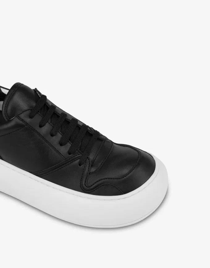 Zapatillas deportivas de piel de becerro Ollie Zapatillas deportivas de piel de becerro Ollie