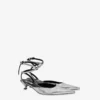 Zapatos de tacón con efecto espejo Zapatos de tacón con efecto espejo