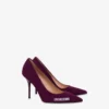 Zapatos de tacón con logotipo de neopreno y caucho
