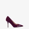Zapatos de tacón con logotipo de neopreno y caucho