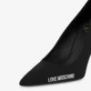 Zapatos de tacón con logotipo de neopreno y caucho