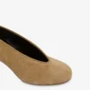 Zapatos de tacón de ante de pato
