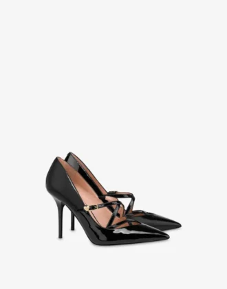 Zapatos de tacón de charol