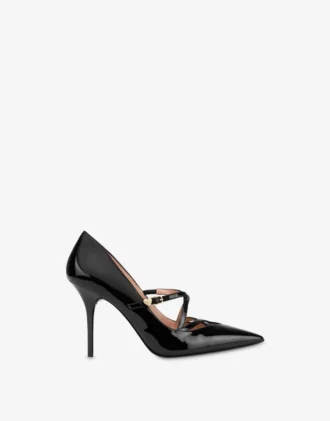 Zapatos de tacón de charol