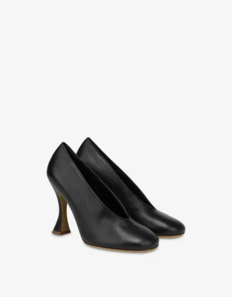 Zapatos de tacón de napa de pato