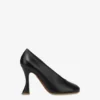 Zapatos de tacón de napa de pato