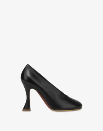 Zapatos de tacón de napa de pato